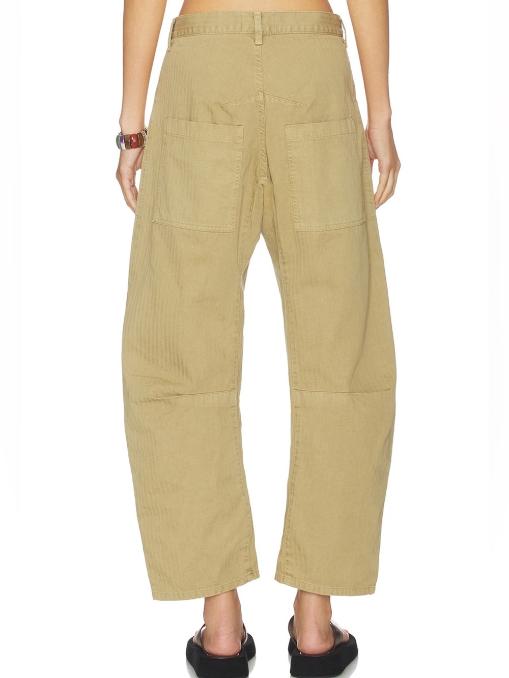 Nili Lotan shon pants in french Khaki - Picture 4 of 5